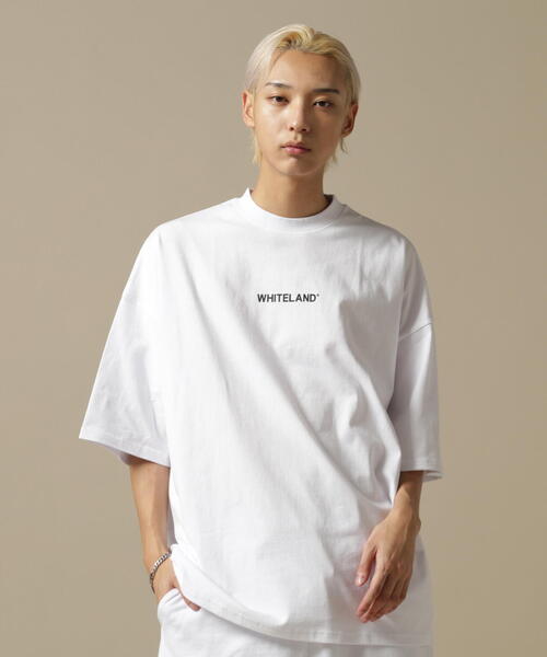 WHITELAND（ホワイトランド）の「【WEB&DEPOT限定】WHITELAND/ホワイトランド/OWL/LOGO SST/半袖Tシャツ（Tシャツ/カットソー・メンズ・ブラック/ホワイト・L/M）」の12枚目の写真