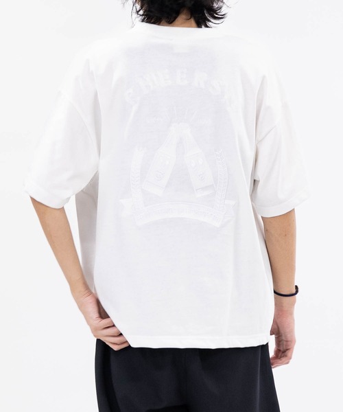 JOHN'S CLOSET(ジョンズクローゼット)の「【q】バック刺繍 ボーリングTシャツ ボトル/ビール(Tシャツ/カットソー・メンズ・ブラック系2/ホワイト系2/ブラック系1/ホワイト系1・X-LARGE/LARGE/MEDIUM)」の10枚目の写真