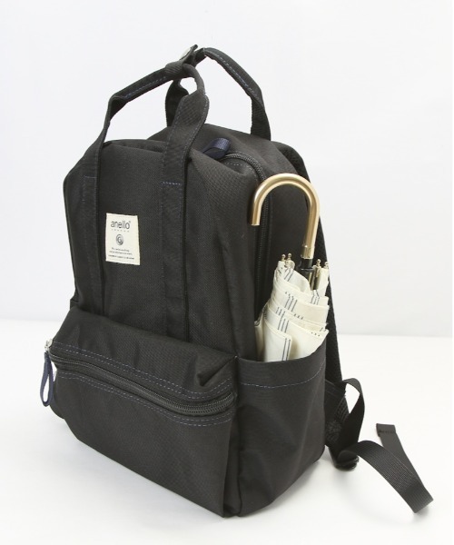 anello GRANDE(アネログランデ)の「anelloGRANDE クラフトミニリュック GTM0304Z(バックパック/リュック・レディース・ネイビー/オリーブ/ライトグレー/ブラック・FREE)」の18枚目の写真