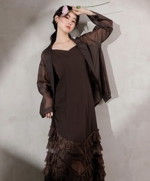 Kana｜カナのドレス（ブラウン/茶色系）通販 - ZOZOTOWN