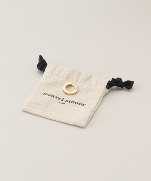 journal standard L'essage(ジャーナルスタンダードレサージュ)の「【NOUVEL AMOUR/ヌーベルアムール】 HOOPS ELENA SMALL (SINGLE):ピアス(片耳用)(ピアス(片耳用)・レディース・ゴールド・FREE)」の3枚目の写真