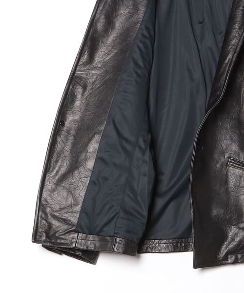 TORNADO MART（トルネードマート）の「ｸﾘﾝｸﾙﾚｻﾞｰｽﾀﾝﾄﾞｼﾞｬｹｯﾄ（その他アウター・メンズ・ブラック・LL/L/M）」の3枚目の写真