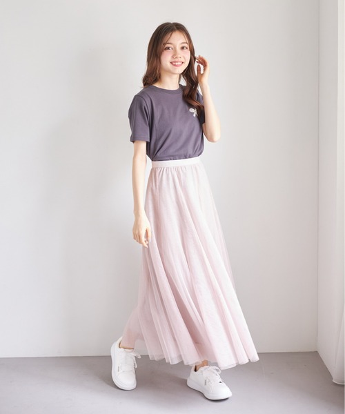 ラメチュールフレアスカート（スカート）｜tocco closet（トッコ