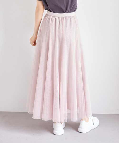 ラメチュールフレアスカート（スカート）｜tocco closet（トッコ