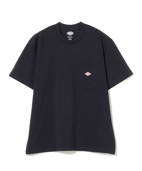 DANTON(ダントン)の「DANTON / ポケット Tシャツ 26SS 洗濯可 ロゴオーバーサイズ リラックス メンズライク ダントン(Tシャツ/カットソー・レディース・レッド/ブラック/ベージュ・SMALL/MEDIUM)」の8枚目の写真