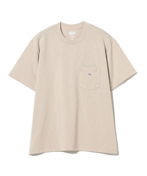 DANTON(ダントン)の「DANTON / ポケット Tシャツ 26SS 洗濯可 ロゴオーバーサイズ リラックス メンズライク ダントン(Tシャツ/カットソー・レディース・レッド/ブラック/ベージュ・SMALL/MEDIUM)」の15枚目の写真