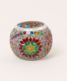 チャイハネ（チャイハネ）の「【チャイハネ】ステンドラインキャンドルホルダー（キャンドル）」