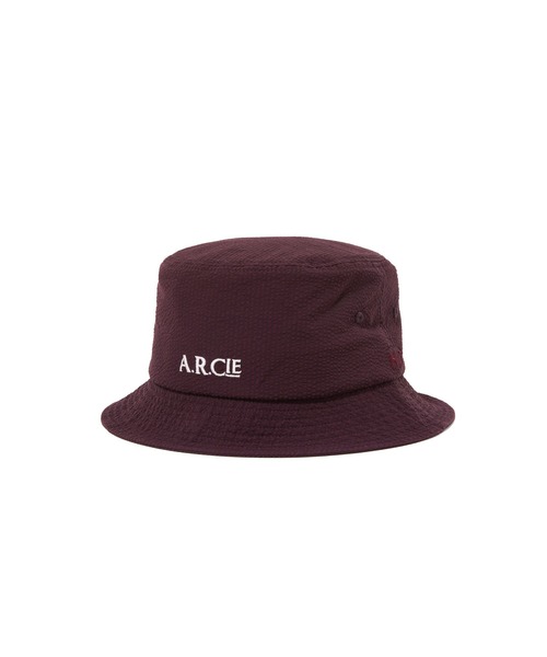 AMERICAN RAG CIE（アメリカンラグシー）の「【MEN,WOMEN】for BAYFLOW SEERSUCKER BUCKET HAT（ハット・メンズ・ワイン/ネイビー・FREE）」の13枚目の写真