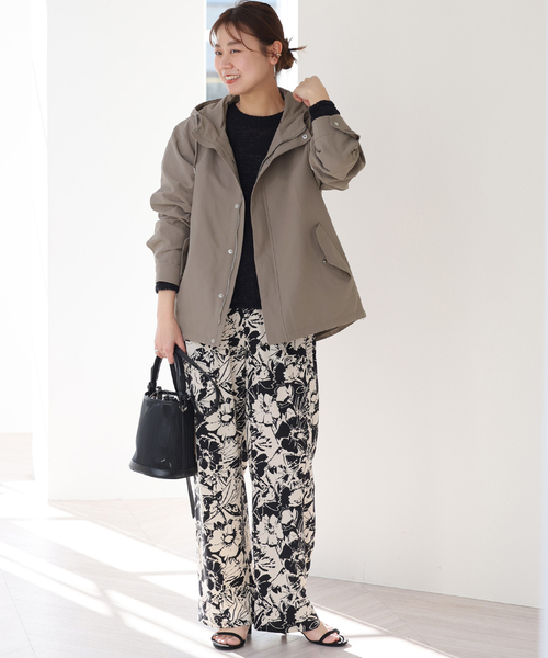 JOURNAL STANDARD relume（ジャーナルスタンダード　レリューム）の「《WEB限定追加》グログランマウンテンパーカー（マウンテンパーカー・レディース・カーキ/ベージュ/ネイビー・FREE）」の11枚目の写真