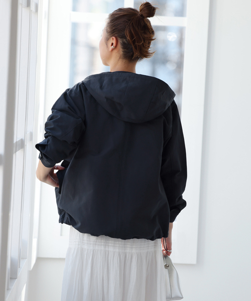 JOURNAL STANDARD relume（ジャーナルスタンダード　レリューム）の「《WEB限定追加》グログランマウンテンパーカー（マウンテンパーカー・レディース・カーキ/ベージュ/ネイビー・FREE）」の22枚目の写真