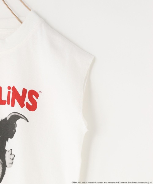LOWRYS FARM（ローリーズファーム）の「グレムリンノースリーブ　 498648（Tシャツ/カットソー・キッズ・チャコールグレー/オフホワイト・110cm/150cm/140cm/130cm/120cm）」の12枚目の写真