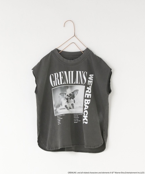 LOWRYS FARM（ローリーズファーム）の「グレムリンノースリーブ　 498648（Tシャツ/カットソー・キッズ・チャコールグレー/オフホワイト・110cm/150cm/140cm/130cm/120cm）」の17枚目の写真