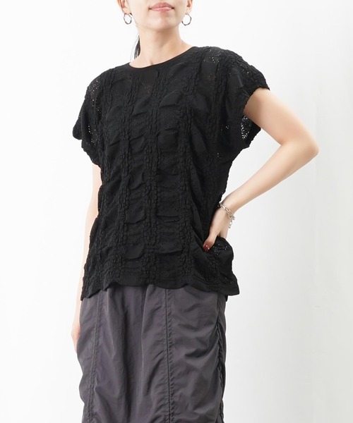 セール】LC/LLL レースポンチョプルオーバー（Tシャツ