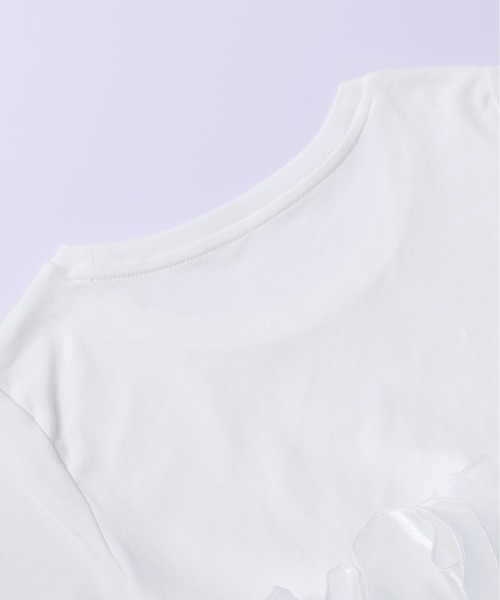 AMELY（エミリー）の「ボリュームフリルトップス（その他トップス・レディース・オートミール/ホワイト/ブラック×ホワイト/ブラック・フリー）」の17枚目の写真
