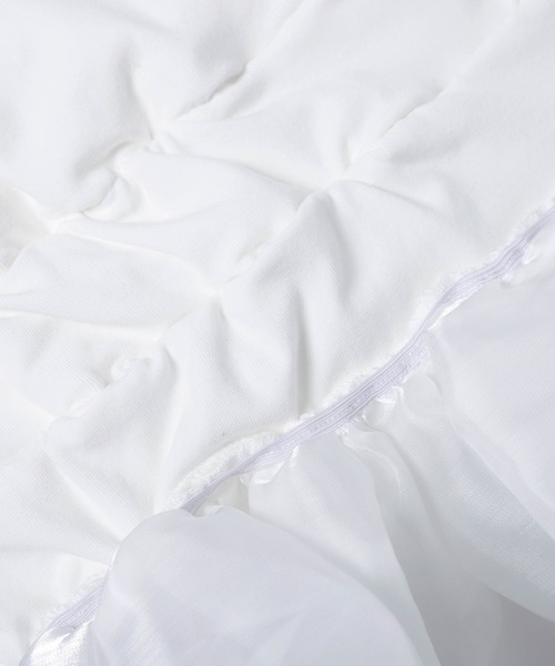 AMELY（エミリー）の「ボリュームフリルトップス（その他トップス・レディース・オートミール/ホワイト/ブラック×ホワイト/ブラック・フリー）」の19枚目の写真