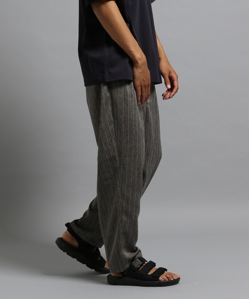 GEORGE'S(ジョージズ)の「ストライプテーパードパンツ(その他パンツ・メンズ・チャコールグレー/ネイビー・MEDIUM/LARGE)」の20枚目の写真