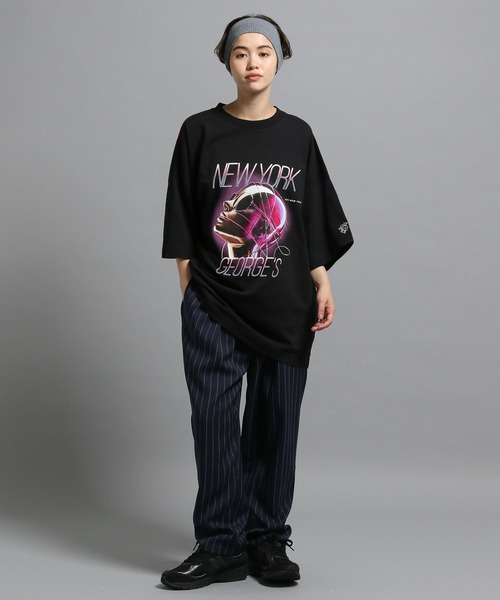 GEORGE'S(ジョージズ)の「ストライプテーパードパンツ(その他パンツ・メンズ・チャコールグレー/ネイビー・MEDIUM/LARGE)」の16枚目の写真