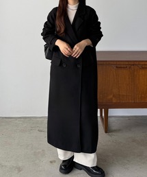 ダブル」に該当するレディースのチェスターコートファッション通販