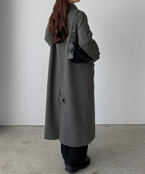 セール】ダブルボタンロングチェスターコート（チェスターコート