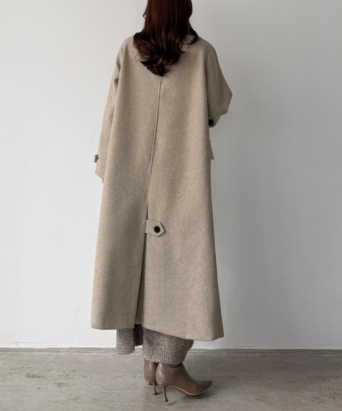 セール】ダブルボタンロングチェスターコート（チェスターコート