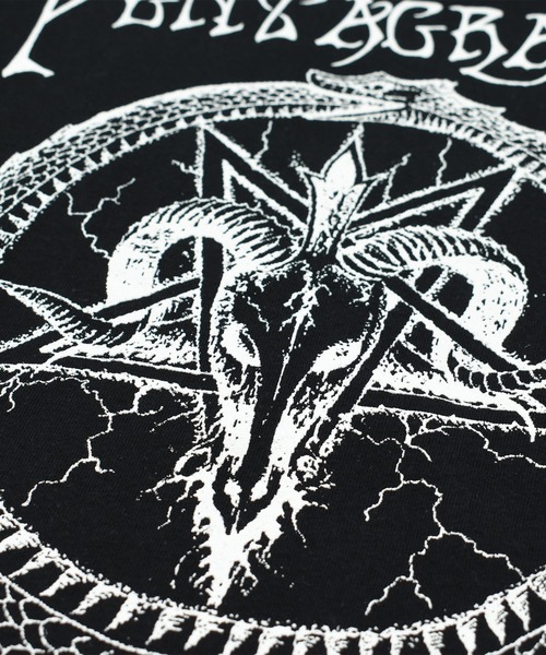 LABORATORY R(ラボラトリーアール)の「【USED】PENTAGRAM バンド Tシャツ(Tシャツ/カットソー・メンズ・ブラック・LARGE)」の3枚目の写真