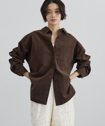 Ultrasuede(R)オーバーシャツ / セットアップ対応