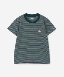 ダントン　MHL. モスグリーン　ポケット付き Tシャツ S 3200023S0402_m1_c101.jpg