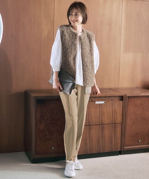 カルガンラムエコファー ジレ（ベスト）｜自由区（ジユウク）の