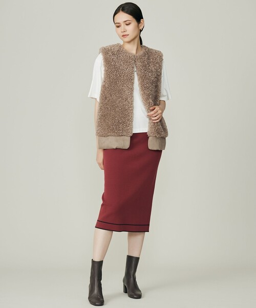 カルガンラムエコファー ジレ（ベスト）｜自由区（ジユウク）の