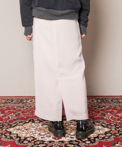 Subciety(サブサエティ)の「Back slit tight skirt(スカート・レディース・ブラック/ピンクベージュ/カーキ・マルチサイズ)」の6枚目の写真
