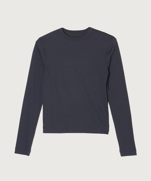 G.V.G.V.(ジーヴィージーヴィー)の「RIB L/S TEE(Tシャツ/カットソー・レディース・ブラウン/ネイビー・ONE SIZE)」の10枚目の写真