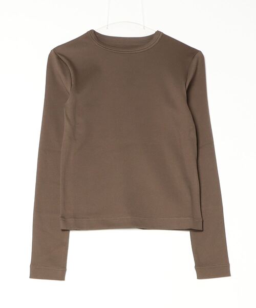 G.V.G.V.(ジーヴィージーヴィー)の「RIB L/S TEE(Tシャツ/カットソー・レディース・ブラウン/ネイビー・ONE SIZE)」の8枚目の写真