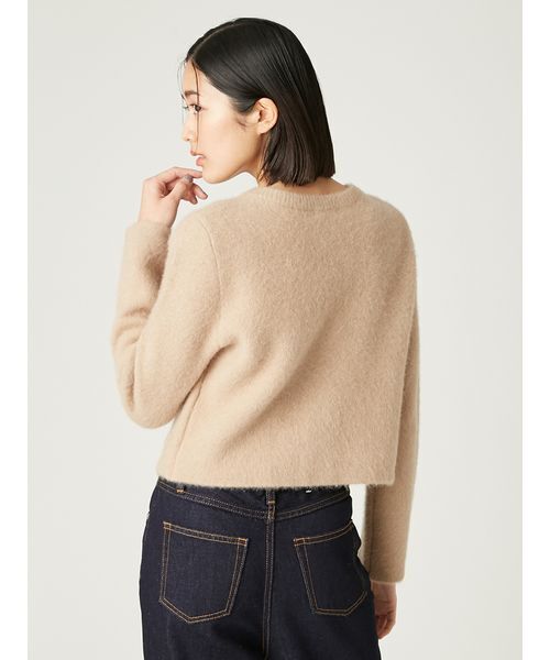 フォックスウールニットジャケット（カーディガン/ボレロ）｜FRAY I.D