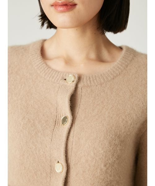 FRAY I.D（フレイアイディー）の「フォックスウールニットジャケット