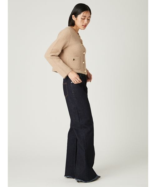 セール】フォックスウールニットジャケット（カーディガン/ボレロ