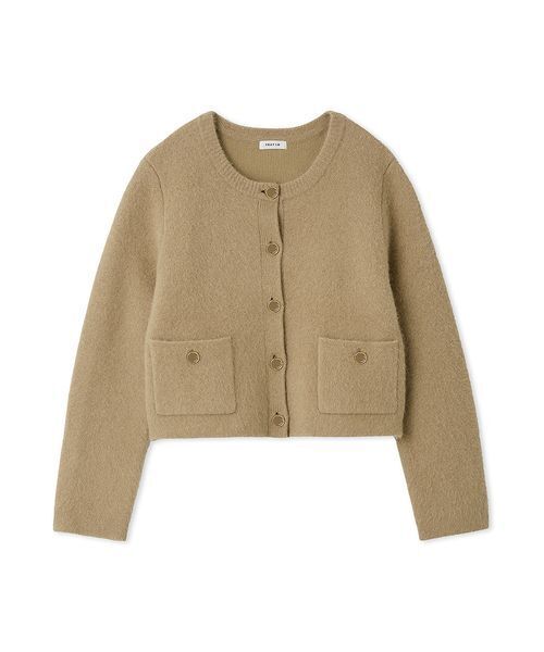 フォックスウールニットジャケット（カーディガン/ボレロ）｜FRAY I.D