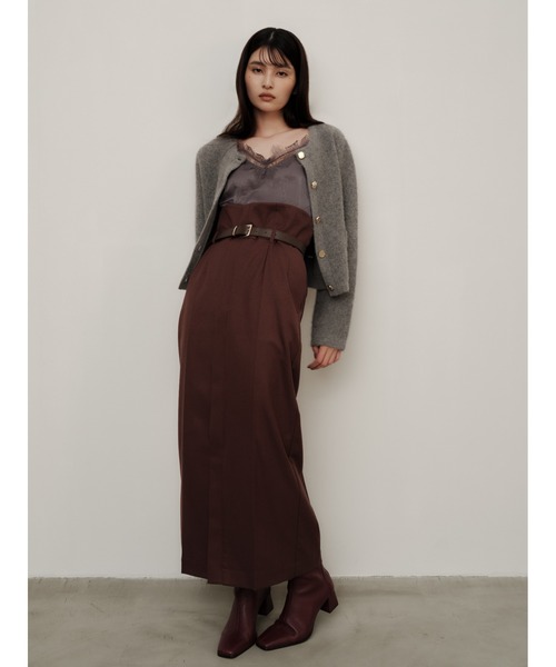 セール】フォックスウールニットジャケット（カーディガン/ボレロ