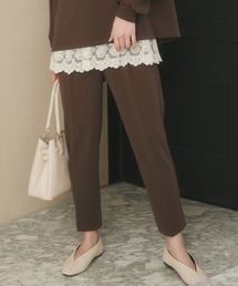 Elura | ≪イージーケア≫サマ見えリラクシーテーパ－ド〈低身長サイズあり〉/582758(その他パンツ)