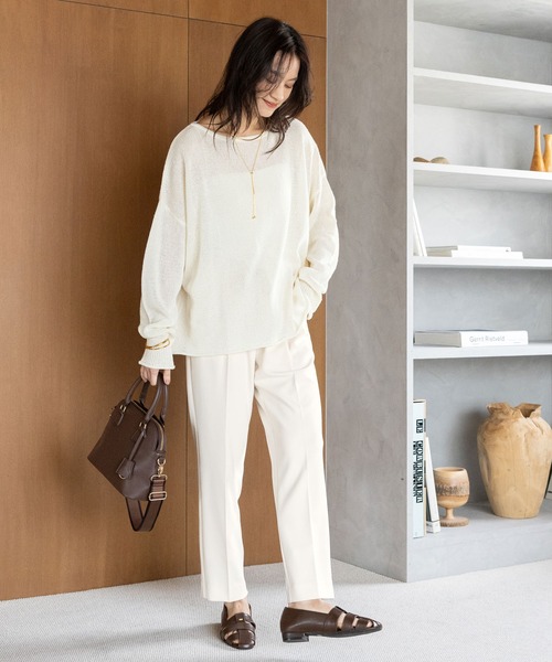 ≪イージーケア≫サマ見えリラクシーテーパ－ド〈低身長サイズあり