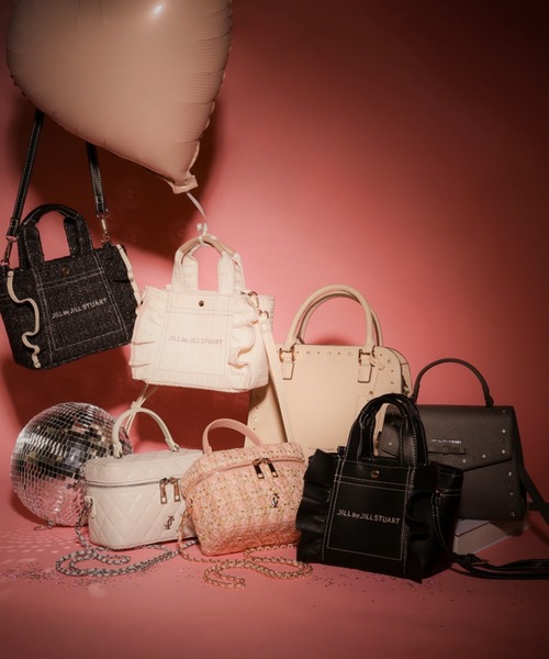 新品未使用★JILL STUART ミニバッグ チャーム付きミニトートバッグ | JILL by JILL STUART（ジル