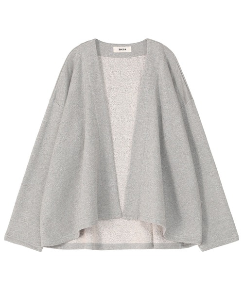 ZUCCa(ズッカ)の「ラメスウェット / カーディガン / S(カーディガン/ボレロ・レディース・ベージュ/グレー・M size)」の7枚目の写真