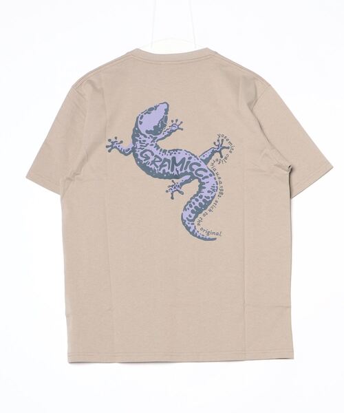 Gramicci(グラミチ)の「GECKO TEE|ゲッコーTシャツ(Tシャツ/カットソー・メンズ・ブラック系その他/ベージュ/ホワイト・M/L/XL/XXL/S)」の10枚目の写真