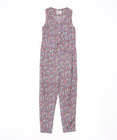 セール】IENA LA BOUCLE 綿ツイルフラワーオーバーオール
