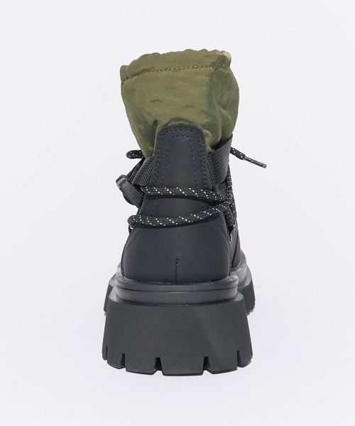 Theater code（シアターコード）の「high-cut work boots/ハイカットワークブーツスニーカー（スニーカー・メンズ・ブラック・27/28）」の14枚目の写真