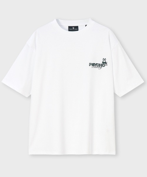 Psycho Bunny(サイコバニー)の「エフェクトロゴ Tシャツ(Tシャツ/カットソー・メンズ・チャコールグレー/ブラック/ホワイト・X-LARGE/LARGE/MEDIUM/SMALL)」の7枚目の写真