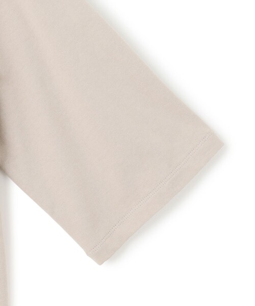 23区 L（ニジュウサンクオオキイサイズ）の「【SLOW/一部店舗限定】MVSコットン ヴィンテージ風 ロゴTEE（Tシャツ/カットソー・レディース・ネイビー系/ダルブルー系/ベージュ系/カーキ系・46/44）」の8枚目の写真
