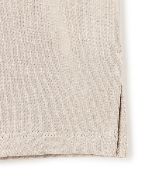 23区 L（ニジュウサンクオオキイサイズ）の「【SLOW/一部店舗限定】MVSコットン ヴィンテージ風 ロゴTEE（Tシャツ/カットソー・レディース・ネイビー系/ダルブルー系/ベージュ系/カーキ系・46/44）」の7枚目の写真