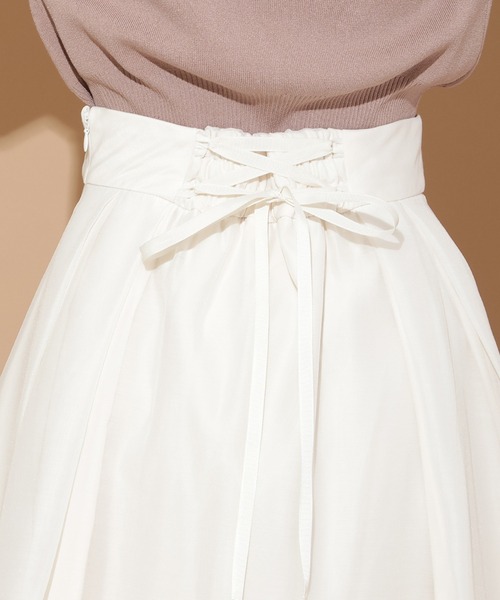 WILLSELECTION（ウィルセレクション）の「オーガンジータックフレアスカート（スカート・レディース・ピンク/ブラック/オフホワイト・MEDIUM/SMALL）」の11枚目の写真