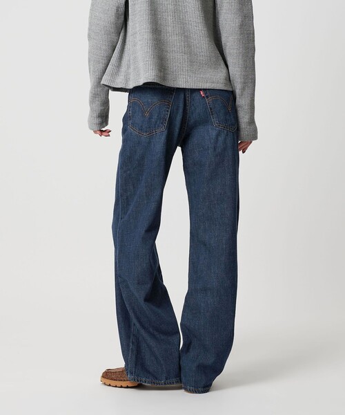 Levi's(リーバイス)の「【国内EXCLUSIVE】<Levi's>RIBCAGE ワイドデニムパンツ(デニムパンツ・レディース・ロイヤルブルー・27/26/25)」の4枚目の写真
