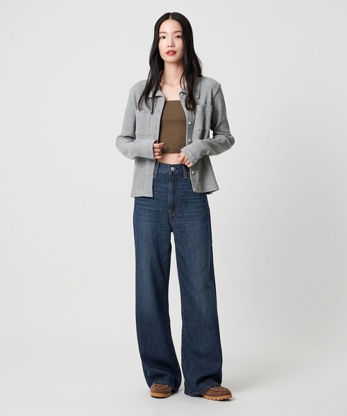 Levi's(リーバイス)の「【国内EXCLUSIVE】<Levi's>RIBCAGE ワイドデニムパンツ(デニムパンツ・レディース・ロイヤルブルー・27/26/25)」の5枚目の写真